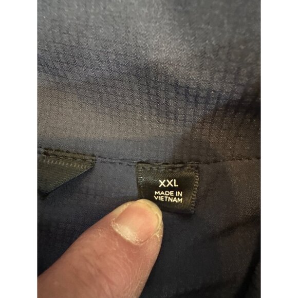 TravisMathew Mens XXL Navy Quilted Puffer Golf Vest With Zip-Up Front & Pockets - Picture 4 of 9